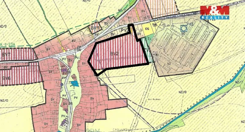 Prodej pozemku pro bydlení, Chlustina, 25961 m2