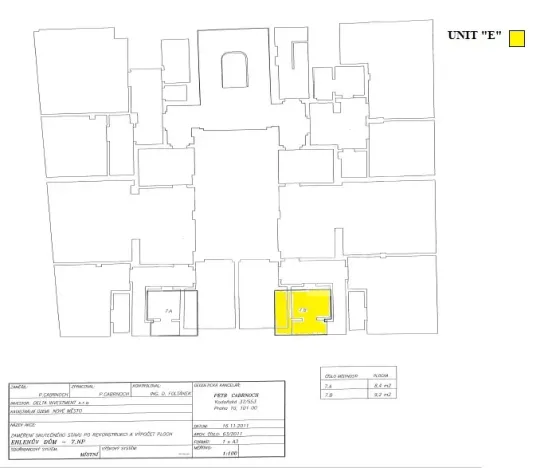 Pronájem bytu 3+kk, Praha - Nové Město, 28. října, 102 m2