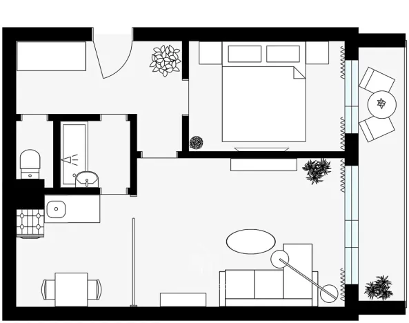 Prodej bytu 2+kk, Kladno, Čs. armády, 40 m2