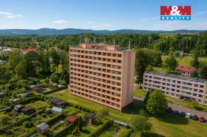 Pronájem bytu 3+1, Broumov - Olivětín, Dukelská, 53 m2