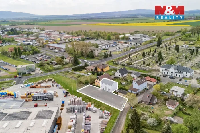Prodej komerčního pozemku, Cheb - Hradiště, 1036 m2