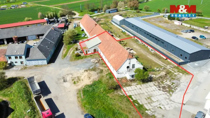 Prodej zemědělského objektu, Koněšín, 900 m2