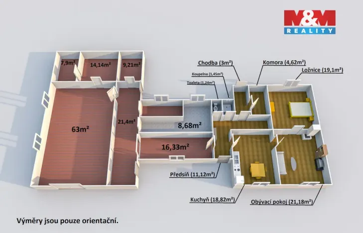 Prodej rodinného domu, Zahrádka, 300 m2