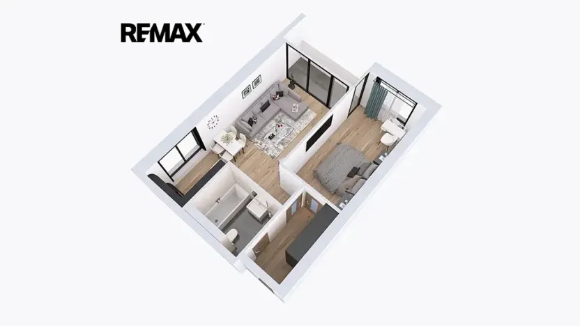 Pronájem bytu 2+kk, Kolín, 5. května, 54 m2