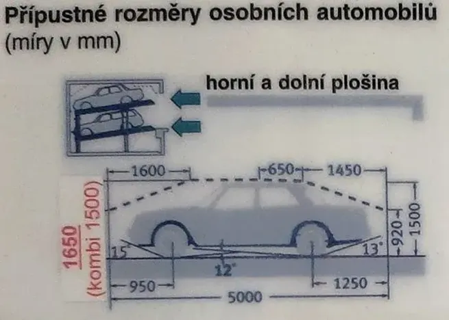 Prodej garážového stání, Brno, Rumiště, 13 m2