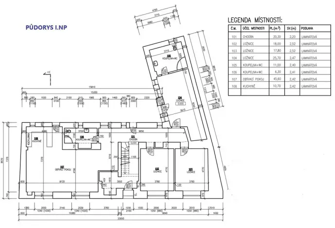 Prodej rodinného domu, Vážany, 702 m2