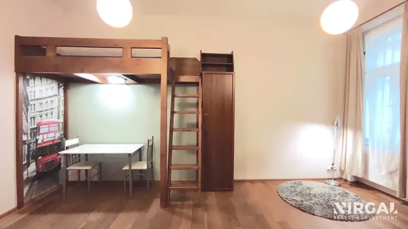 Pronájem bytu 1+kk, Praha - Nové Město, Tyršova, 30 m2