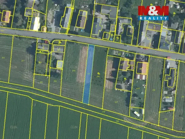 Prodej pozemku pro bydlení, Stěbořice - Nový Dvůr, 524 m2