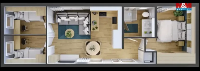 Prodej rodinného domu, Červená Voda - Moravský Karlov, 60 m2