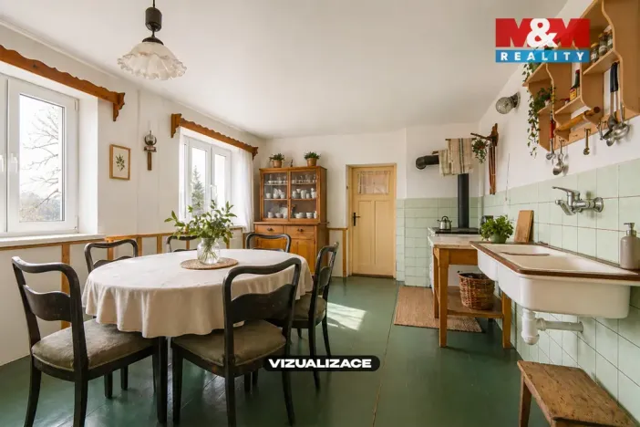 Prodej chalupy, Višňová - Saň, 80 m2