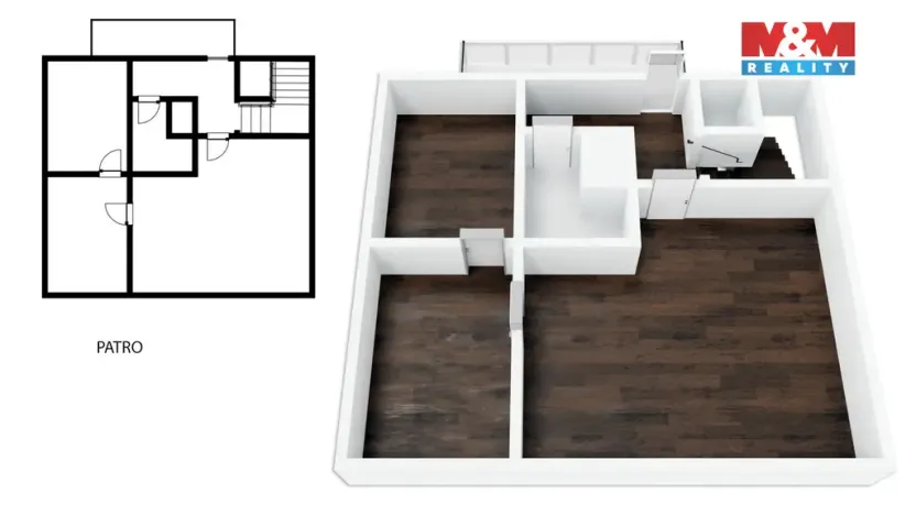 Pronájem bytu 2+1, Rychnov nad Kněžnou, Městská Habrová, 80 m2