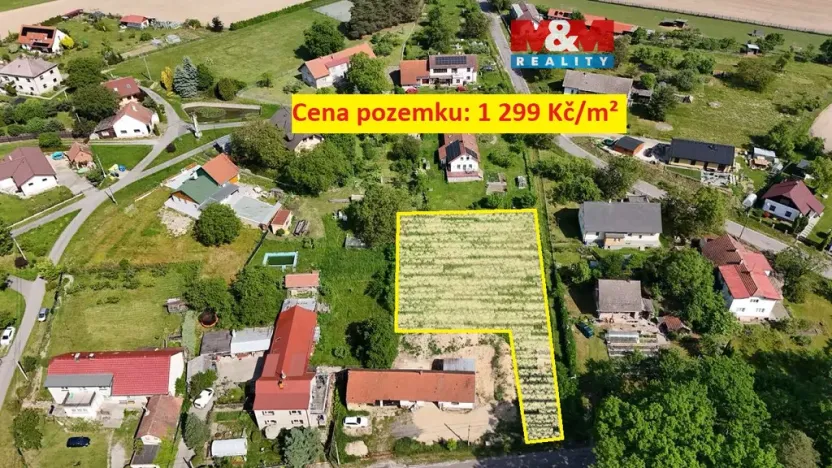 Prodej pozemku pro bydlení, Hřibiny-Ledská - Ledská, 1540 m2