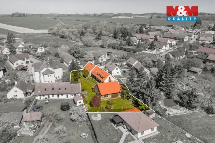 Prodej rodinného domu, Struhařov - Bořeňovice, 343 m2