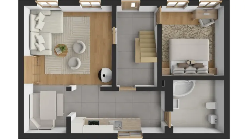 Prodej chaty, Hvožďany, 260 m2