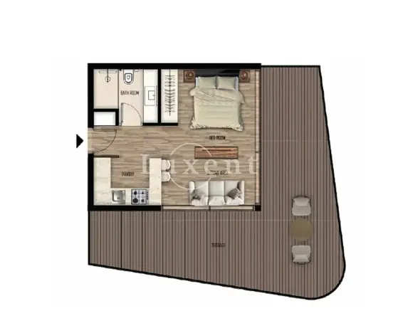 Prodej bytu 1+1, Taqah, Omán, 70 m2