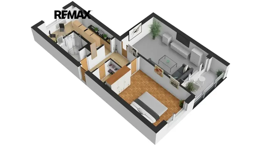 Prodej bytu 2+1, Děčín, Kamenická, 59 m2