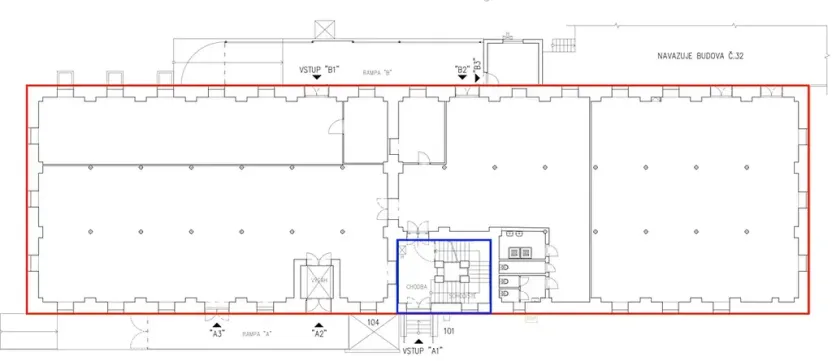 Pronájem obchodního prostoru, Šternberk, Nádražní, 726 m2