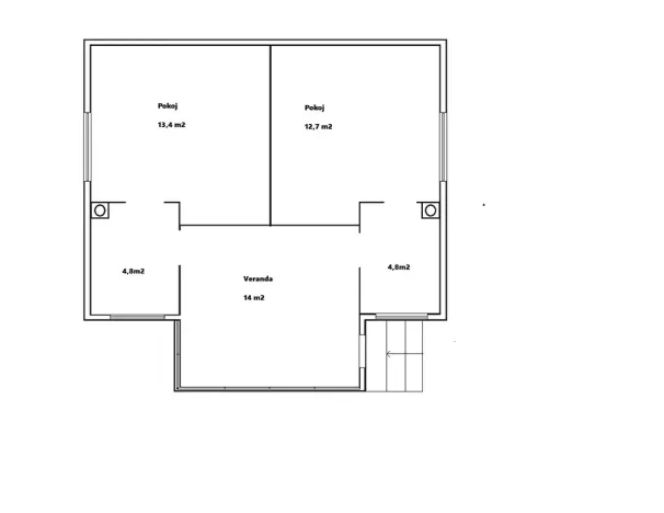 Prodej chaty, Stříbrná Skalice, 51 m2