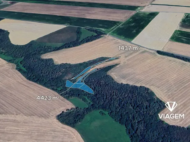 Prodej podílu pole, Kaceřov, 2971 m2