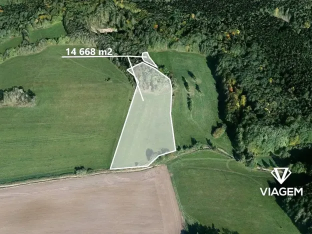 Prodej podílu pole, Holetín, 1222 m2