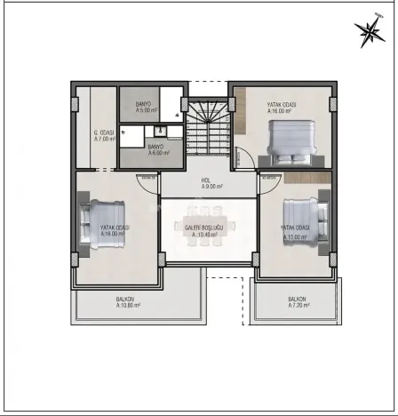 Prodej vily, Alanya, Turecko, 250 m2