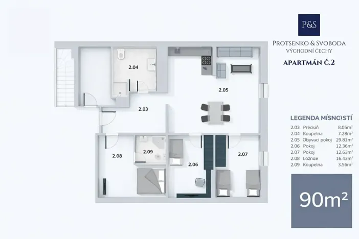 Prodej činžovního domu, Prosečné, 349 m2