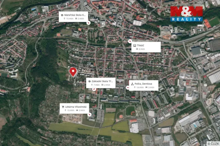 Pronájem rodinného domu, Třebíč - Horka-Domky, Karoliny Světlé, 100 m2
