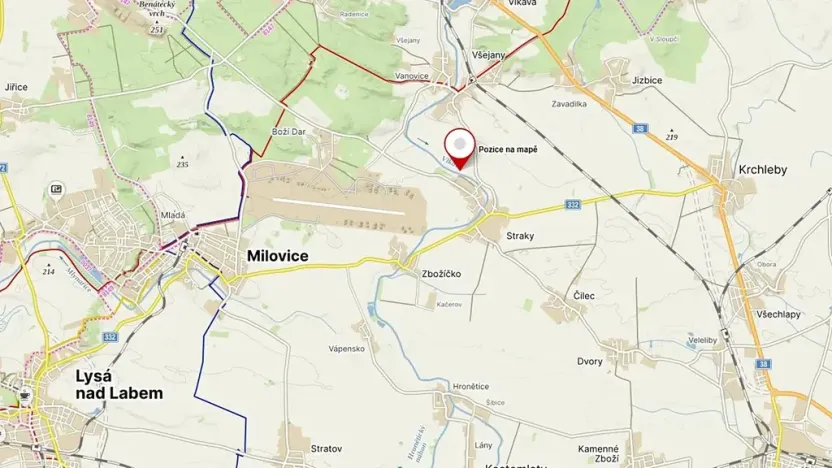 Prodej pozemku, Straky, 2621 m2