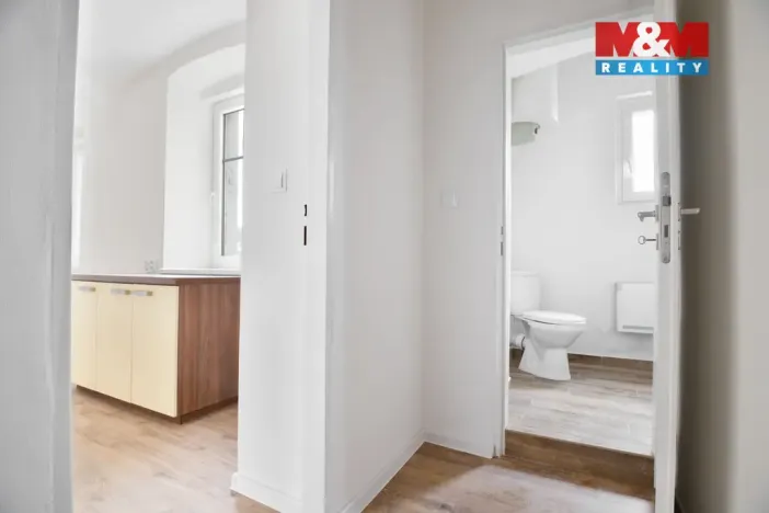 Pronájem bytu 1+1, Benešov nad Ploučnicí, Palackého, 40 m2