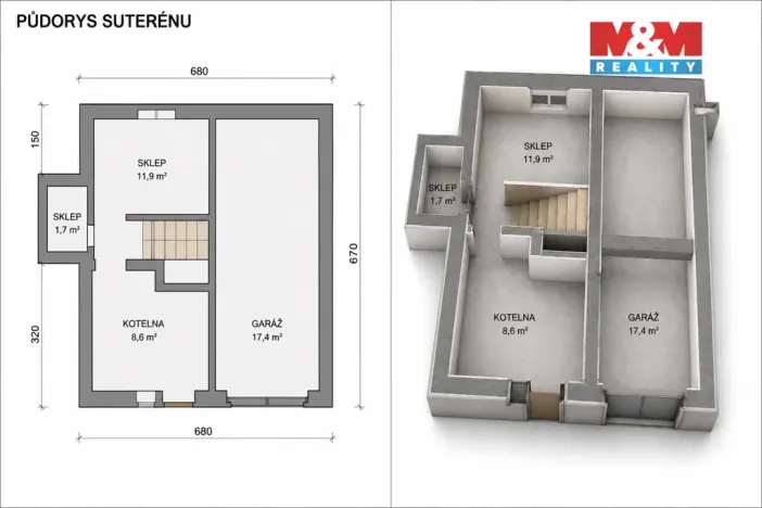 Prodej rodinného domu, Zruč nad Sázavou, Ke Ctiborkám, 65 m2