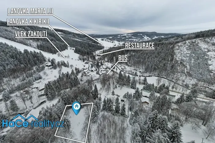 Prodej pozemku pro bydlení, Deštné v Orlických horách, 1051 m2