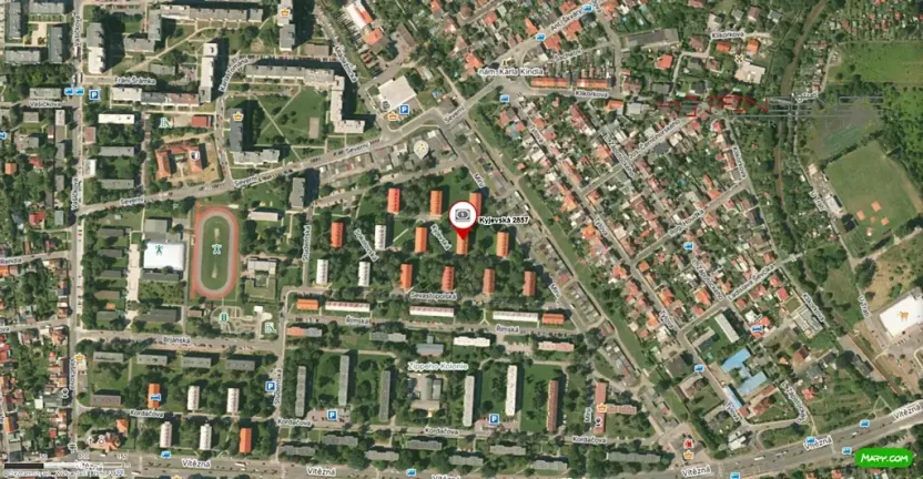 Pronájem bytu 1+1, Kladno, Kyjevská, 32 m2