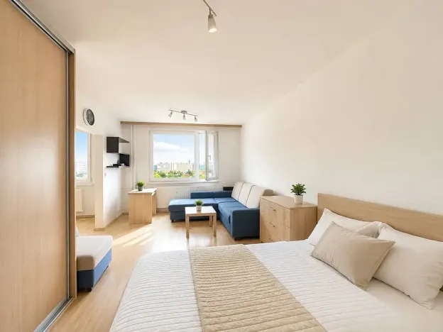 Pronájem bytu 1+1, Praha - Kamýk, Písnická, 39 m2