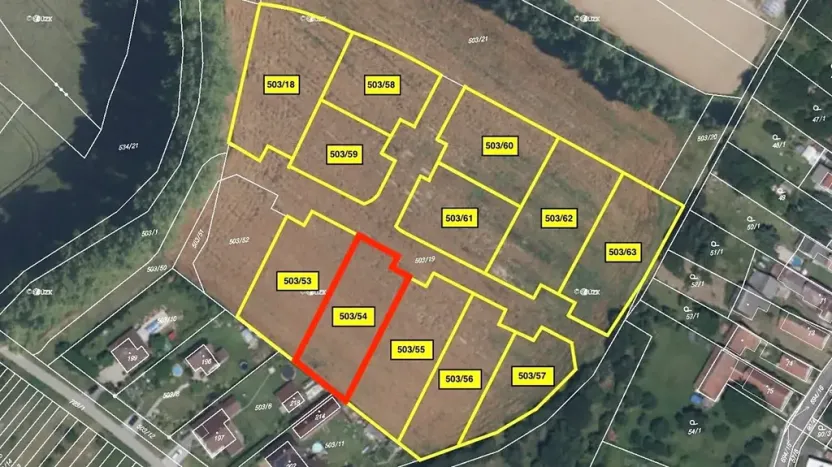 Prodej pozemku pro bydlení, Sobčice, 1185 m2