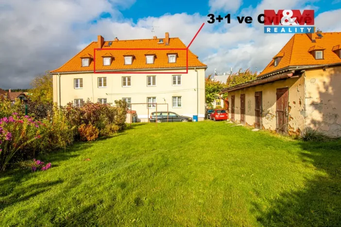 Prodej bytu 3+1, Cvikov - Cvikov II, Komenského, 48 m2
