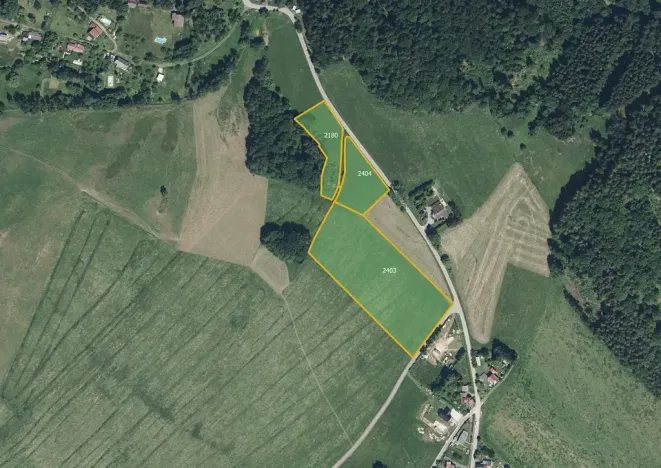 Prodej louky, Jílové u Držkova, 5847 m2