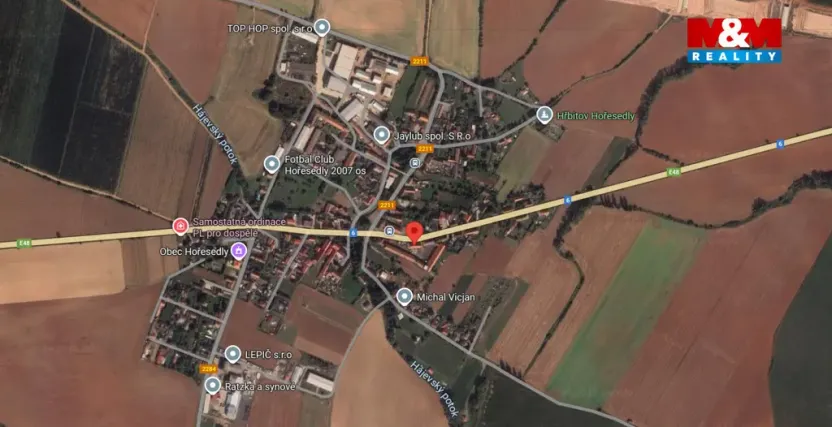 Pronájem skladu, Hořesedly, 200 m2