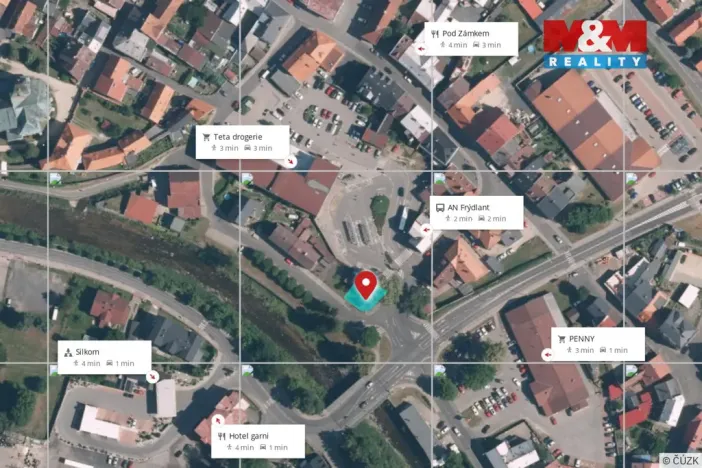 Prodej komerčního pozemku, Frýdlant, Vrchlického, 225 m2