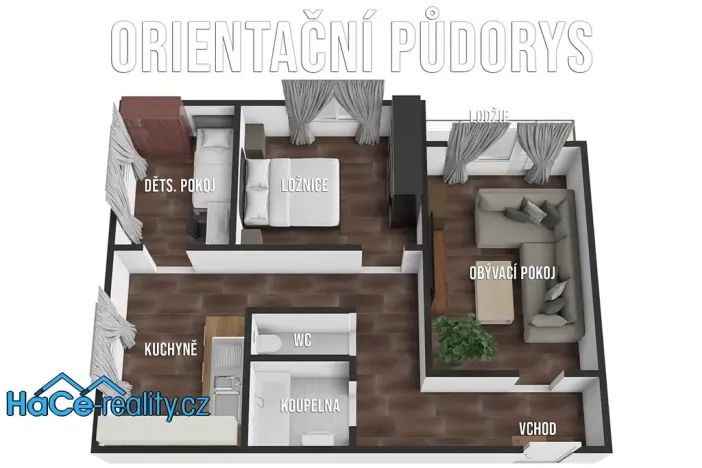 Pronájem bytu 3+kk, Rychnov nad Kněžnou, Mírová, 68 m2