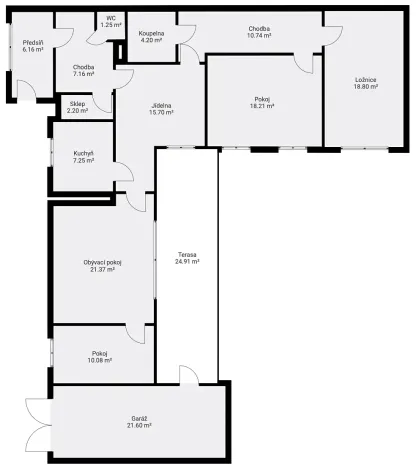 Prodej rodinného domu, Klatovy, Domažlické předměstí, 121 m2