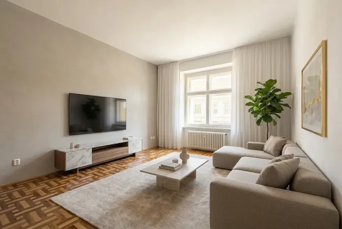 Prodej bytu 2+1, Praha - Vinohrady, Přemyslovská, 76 m2
