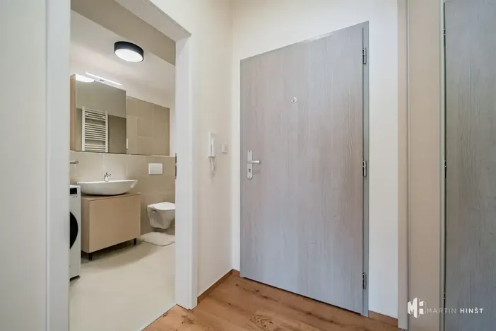 Pronájem bytu 1+kk, Praha - Vysočany, Gerstelova, 43 m2