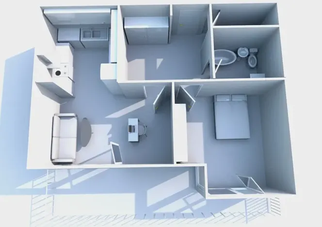 Pronájem bytu 2+kk, Praha - Horní Měcholupy, R.A. Dvorského, 69 m2