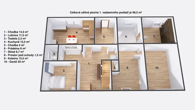 Prodej rodinného domu, Podůlší, 297 m2