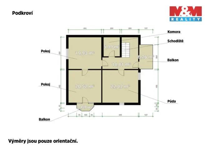 Prodej rodinného domu, Zdice, Komenského, 181 m2