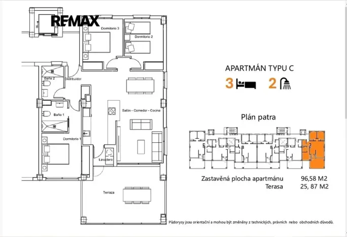 Prodej bytu 3+kk, San Miguel de Salinas, Španělsko, Calle Mozart, 95 m2