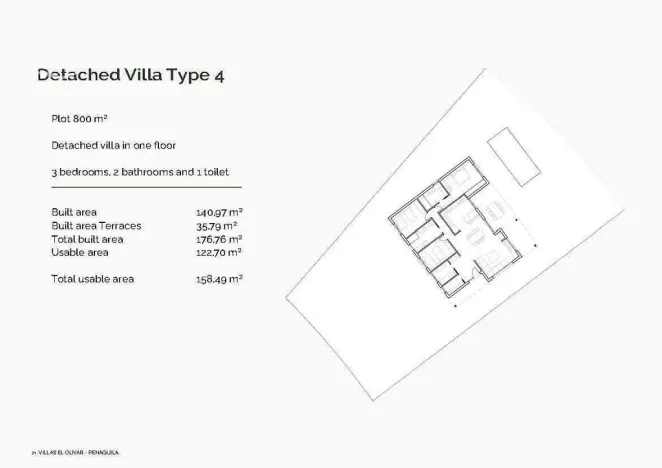 Prodej rodinného domu, Penaguila, Alicante, Španělsko, 140 m2
