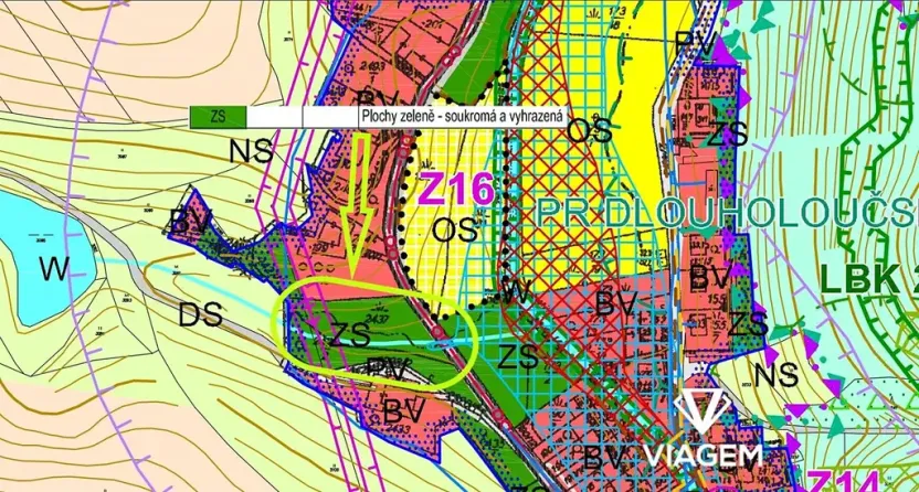 Prodej pozemku pro bydlení, Dlouhá Loučka, 2230 m2