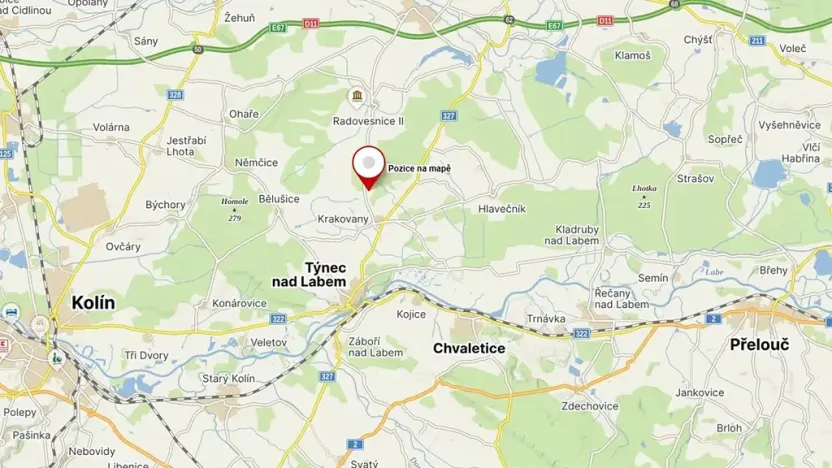 Prodej pozemku, Krakovany, 4200 m2