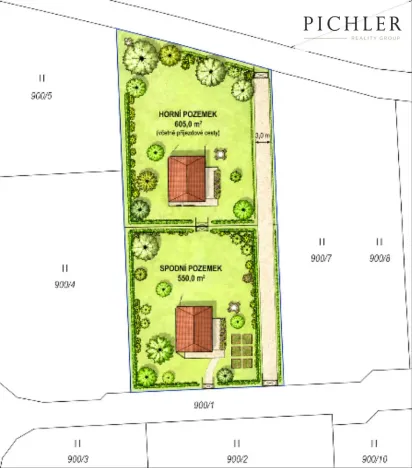 Prodej zahrady, Františkovy Lázně, 650 m2